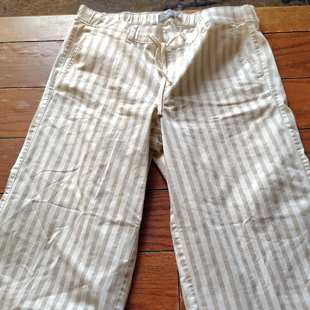 Striped Tan Men's Pants